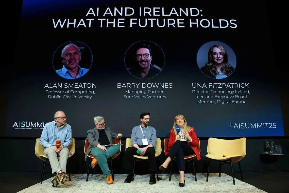 Barry Downes on the AI and Ireland panel